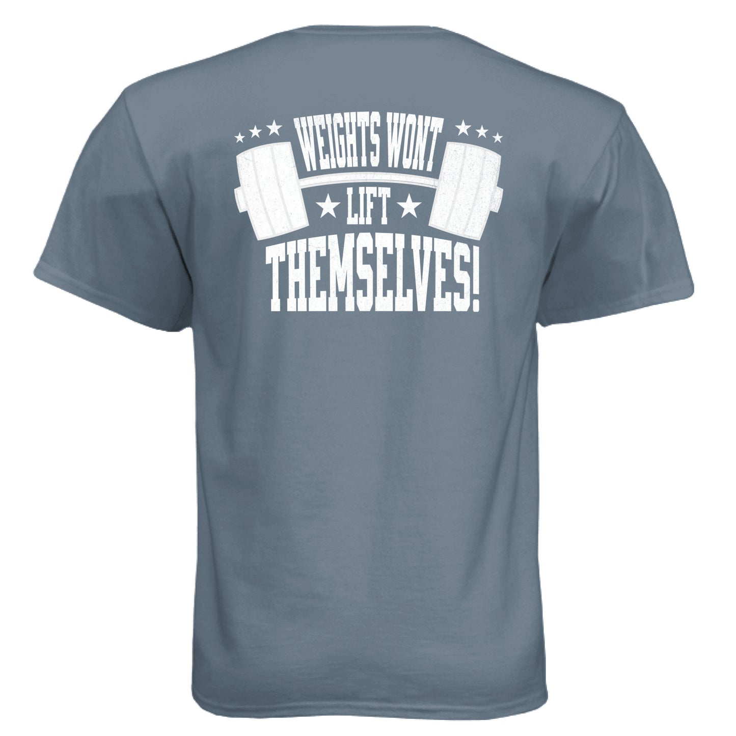 Heather Slate Blue - BACK