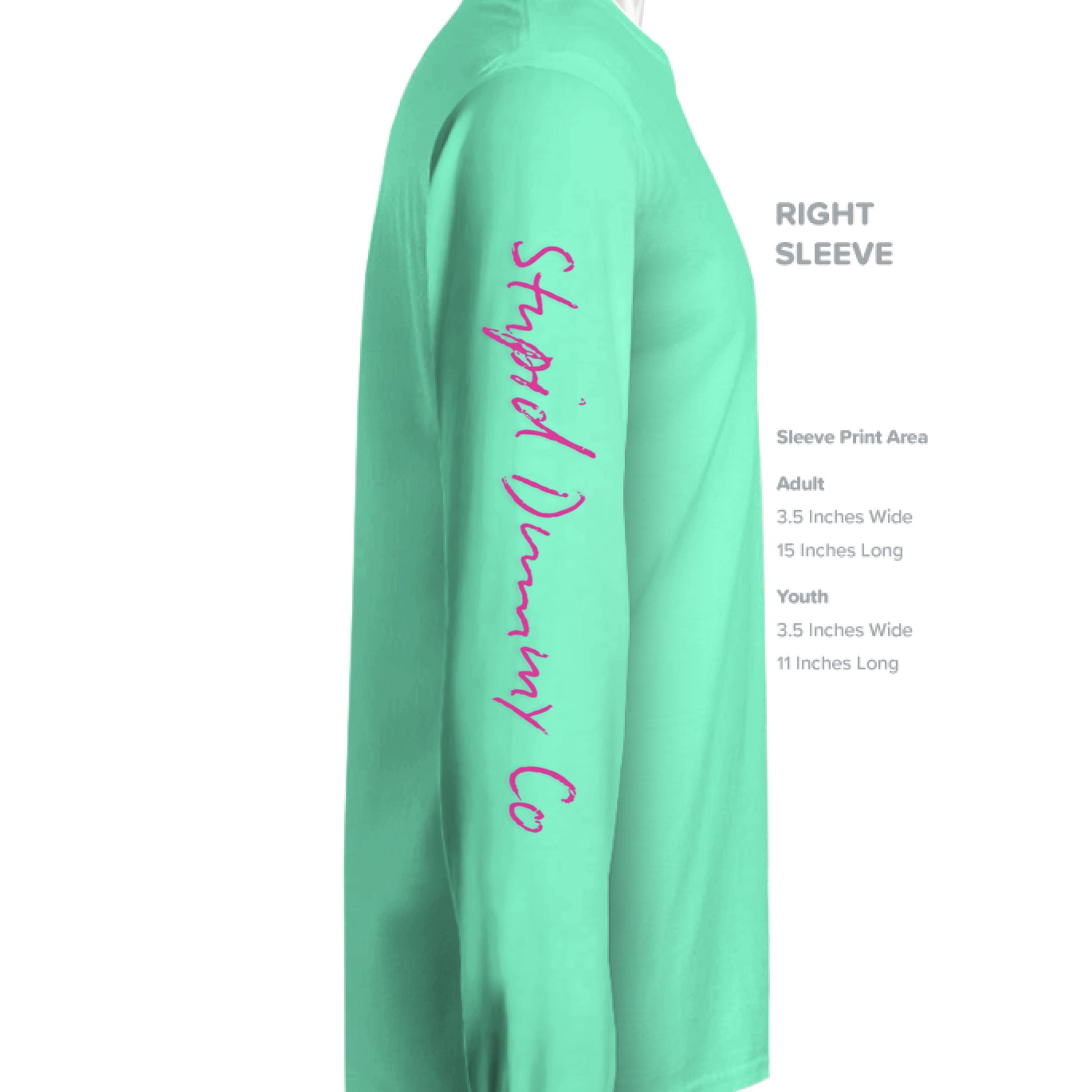 Bright Seafoam - SLEEVE_RIGHT