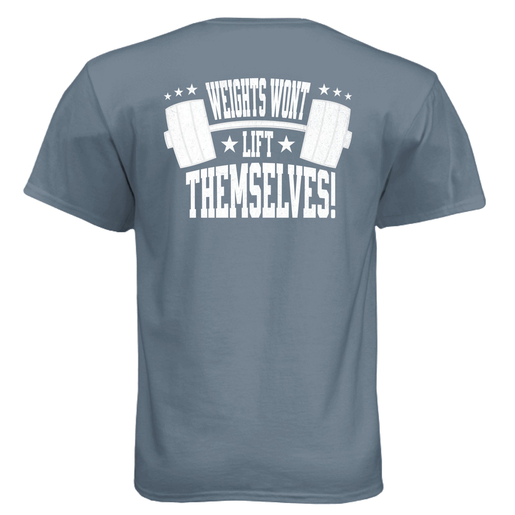 Heather Slate Blue - BACK